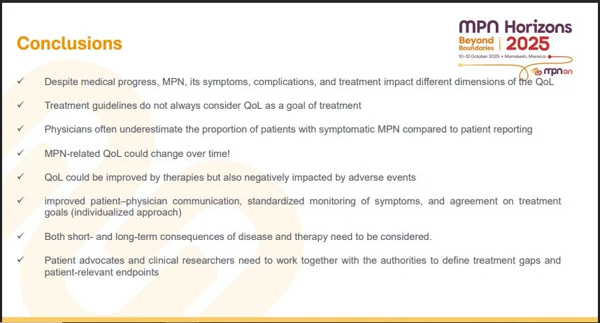 สรุปหัวข้อสำคัญของการประชุม MPN Horizons Conference 2025 – ตอน 10
