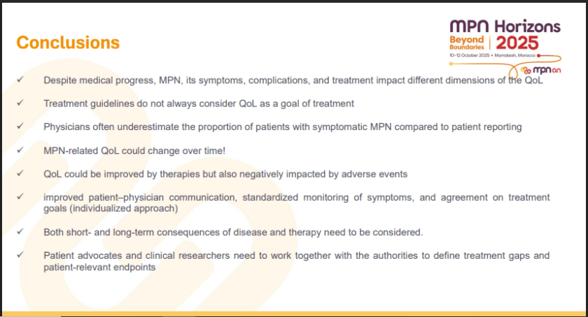 สรุปหัวข้อสำคัญของการประชุม MPN Horizons Conference 2025 – ตอน 10